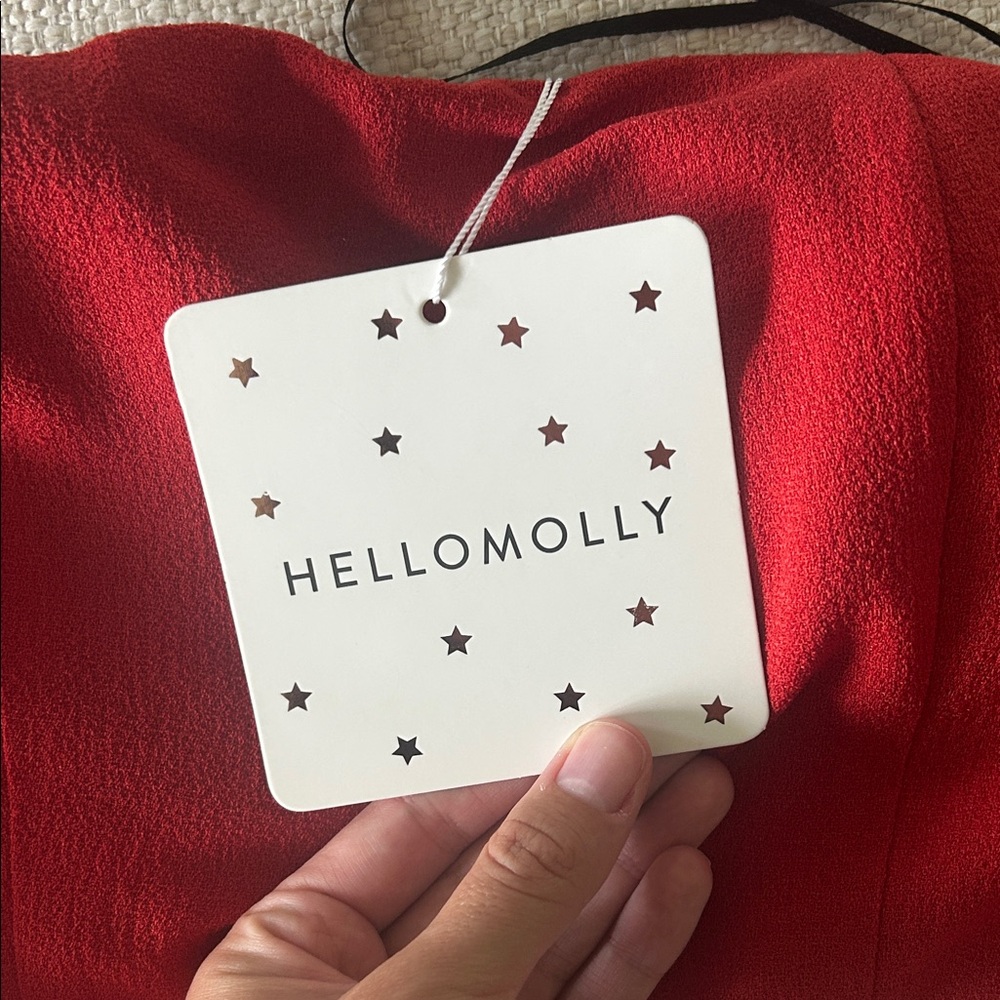Hello Molly Red Two-Piece Set - Picture 3 of 6